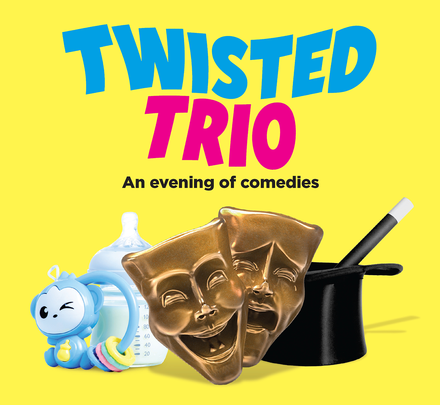 Twisted Trio - an evening of comedies image