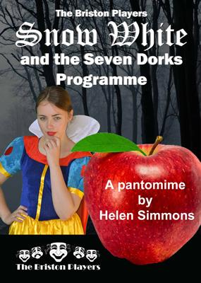 'Snow White and the Seven Dorks' programme cover