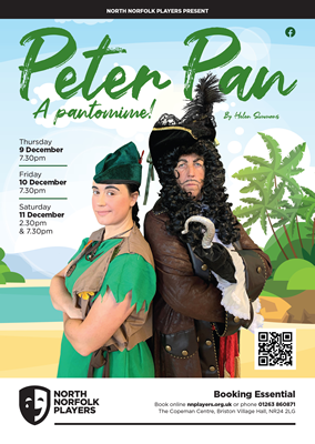 'Peter Pan' programme cover