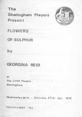 'Flowers Of Sulphur' programme cover