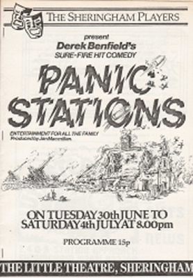 'Panic Stations' programme cover
