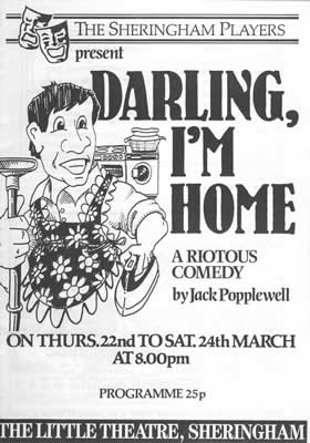 'Darling I'm Home' programme cover