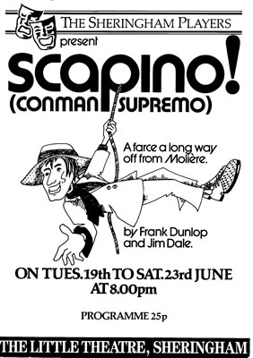 'Scapino!' programme cover