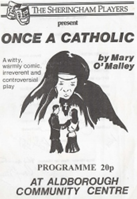 'Once A Catholic' programme cover