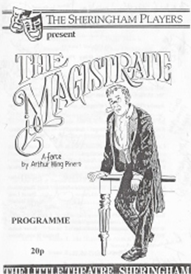 'The Magistrate' programme cover
