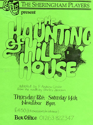 'The Haunting Of Hill House' programme cover