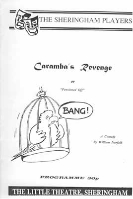 'Caramba's Revenge' programme cover