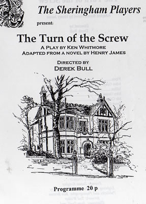 'The Turn Of The Screw' programme cover