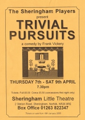 'Trivial Pursuits' programme cover