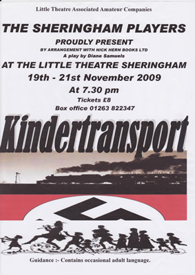 'Kindertransport' programme cover
