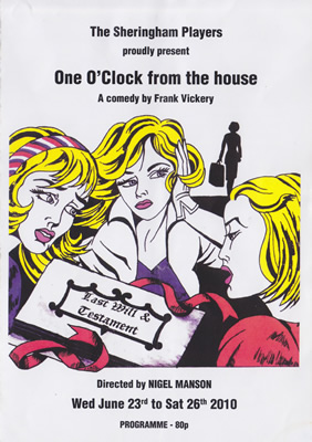 'One O'Clock from the House' programme cover