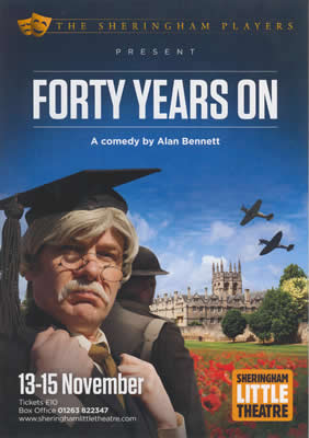 '40 Years On' programme cover