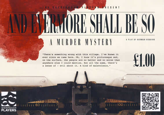 'And Evermore Shall Be So' programme cover