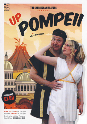 'Up Pompeii' programme cover