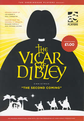 'The Vicar of Dibley - The Second Coming' programme cover